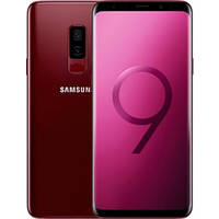 Смартфон зі сканером відбитка пальця та обличчя Samsung Galaxy S9+ 4/64 GB SM-G965U Burgundy Red НОВИЙ З ПЛОМБой