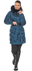 Куртка жіноча тепла в атлантичному кольорі модель 57635 (КЛАД ТІЛЬКИ 56(3XL))