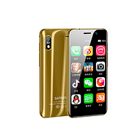 Смартфон Tkexun S18 (Satrend S18) gold сенсорный мобильный телефон на андроиде 2/16 Гб