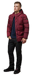 Зимова яскрава червона чоловіча куртка зручна модель 2609 (КЛАД ТІЛЬКИ 52(XL))