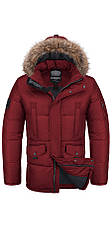 Червона чоловіча зимова куртка модель 3569 (КЛАД ТІЛЬКИ ТІЛЬКИ 50(L))