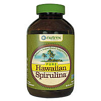 Nutrex Hawaii, Pure Hawaiian Spirulina, гавайська спіруліна, порошок, 454 г