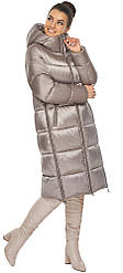 Утеплена куртка жіночий колір аметрин модель 55120