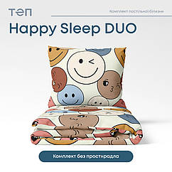 Комплект постільної білизни ТЕП "Happy Sleep Duo" Emojical, 70x70 євро
