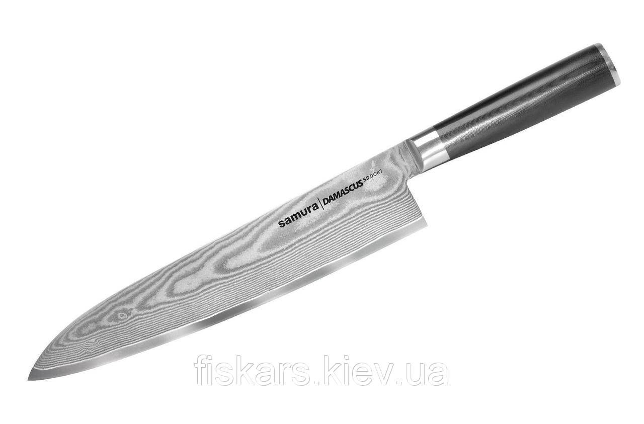 Ніж кухарський великий Samura Damascus 240 мм (SD-0087)