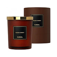 Аромасвічка  "Чорна Вишня" 500 g  KUNDAL Perfume Natural Soy Candle Black Cherry 500g