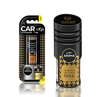 Автомобільний ароматизатор Aroma Car Prestige Vent - Gold (832027)
