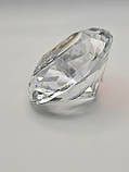 Сувенір із срібною іконкою "Миколай Чудотворець" у формі кристала, фото 3
