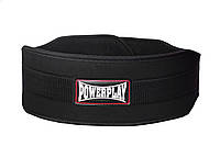 Пояс для тяжелой атлетики PowerPlay 5535 черный неопреновый XL Im_520