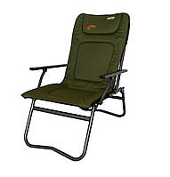 Хорошее карповое кресло для рыбалки и отдыха SF-4 оригинальное Novator Кресло карповое складное мягкое Кресло + столик для наживки + держатель удилища