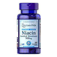 Витамин B3 ниацин Puritan's Pride Flush Free Niacin 500 mg (100 капс)