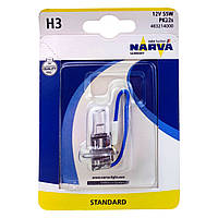 Лампа автомобільна галогенна NARVA STANDARD H3 483214000 1 шт (303172)