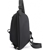 Мужская сумка через плачо нагрудная Baellery cross body bag сумка JXA1808 37*18 см Чёрная Im_320