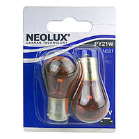 Лампа автомобільна сигнальна NEOLUX Standard PY21/4W N581-02B 2 шт (781079)