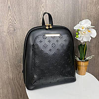 Модный женский рюкзак черный, сумка-рюкзак женская трансформер 2 в 1 Im_1200