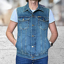 Жилет джинсовий Montana Tintli 02 -  синій