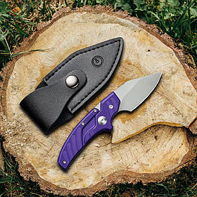 Функціональний ніж-трансформер з чохлом Civivi Typhoeus Fixed Blade C21036-2, зі сталі Sandvik 14C28N