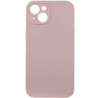 Чехол Silicone Case Full Camera Protective (AA) NO LOGO для Apple iPhone 13 (6.1") Розовый / Chalk Pink