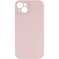 Чехол Silicone Case Full Camera Protective (AA) NO LOGO для Apple iPhone 13 (6.1") Розовый / Pink Sand