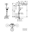Душова система Hansgrohe Raindance Select S 27633700, фото 2