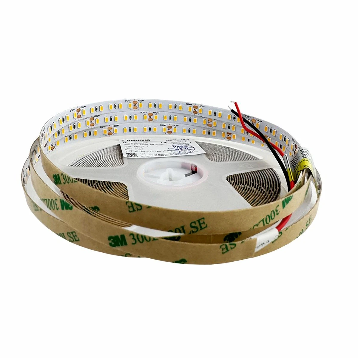 Світлодіодна стрічка RISHANG RL08C0TC-4 24V 120 led/m 9W 765Lm IP20 3000K CRI90, фото 1