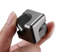 Іграшка Антистрес Спіннер Куб Гіроскоп 27 мм Фіджет для Зняття Стресу колір Графіт (00897)