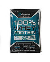 Концентрат сывороточного протеина (белка) Powerful Progress 100% Whey Protein 1 шт по 32 грамма