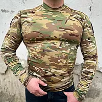 Лонгслив тактическая футболка длинный рукав Джерси стрейч мультикам 52, 4