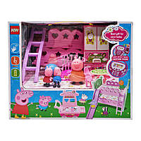 Toys Игровой набор "Свинка Пеппа с братом и мамой" YM602A в коробке Im_988