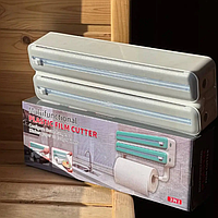 Пластиковий органайзер для фольги та плівки машина для різки Triple Paper Dispenser