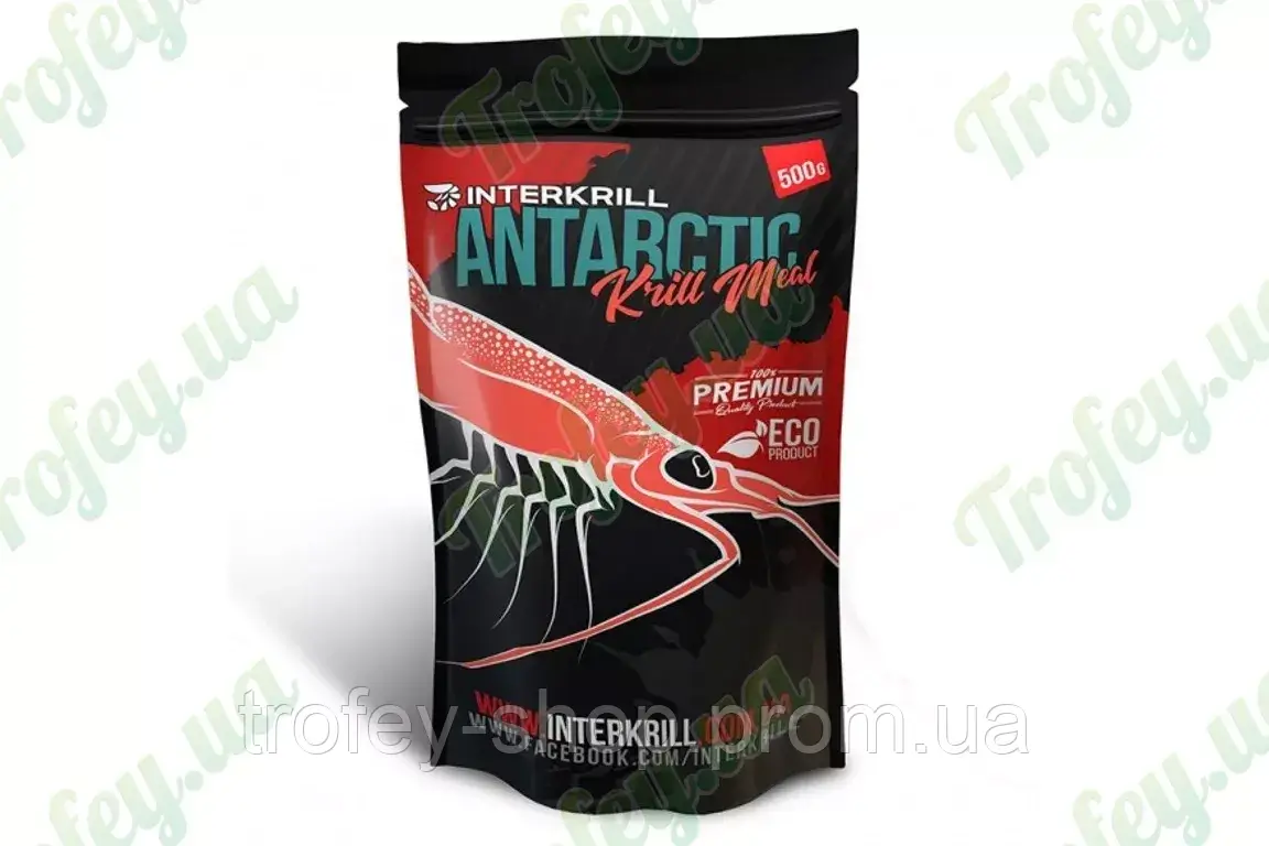 Крилове борошно Interkrill Antarctic Krill Meal 500г