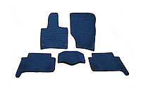 Tuning Коврики EVA (синие) 2 ряда (5 ковриков) для Ауди Q7 2005-2015 гг