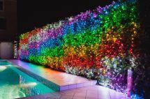 Лінійна гірлянда Twinkly Smart LED Strings RGBW 600 Gen II IP44 48 м кабель чорний (TWS600SPP-BEU), фото 1