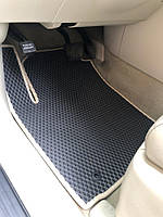 Tuning Коврики салона 3 ряда (EVA, черный) для Nissan Patrol Y62 2010-2024 гг