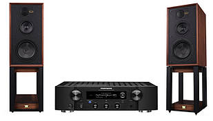 Стереокомплект Marantz PM7000N + Wharfedale Linton Heritage
