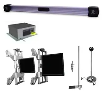 Стенд розвал-сходження 3D DWA3500 LIGHT для ями HOFMANN MEGAPLAN