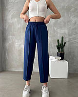 Укороченные женские штаны, 42-44, 46-48, двухнитка люкс