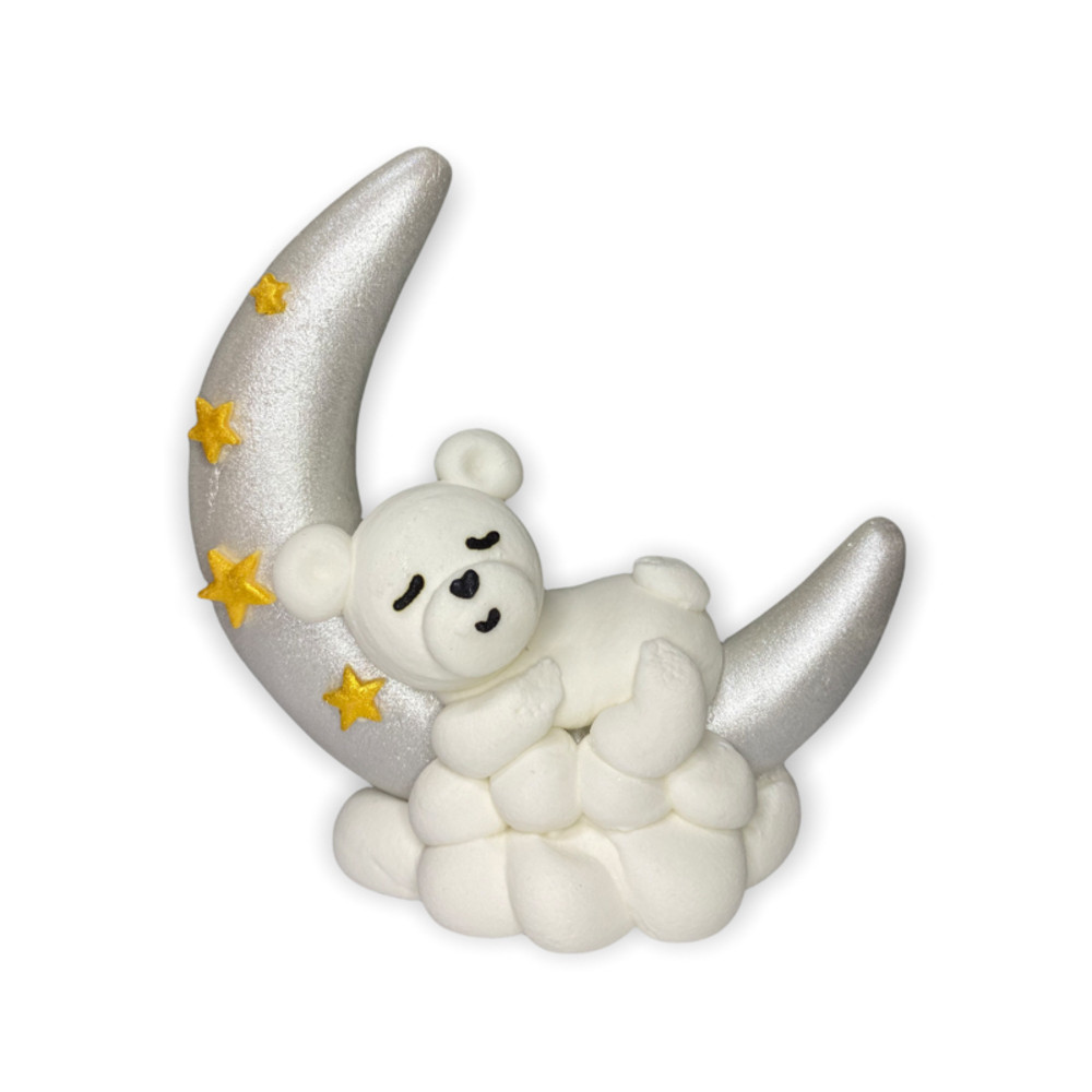 Кондитерська прикраса "Ведмедик на місяці", фото 1