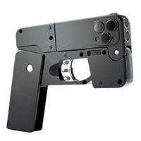 Пистолет игрушечный в виде Iphone айфон складной черного цвета