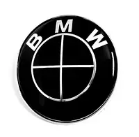 Значок на капот, багажник BMW 82 мм Germany Eddition емблема на бмв Е39 Е53 Е60 Е46 Е38 Е90 Е70 51148132375