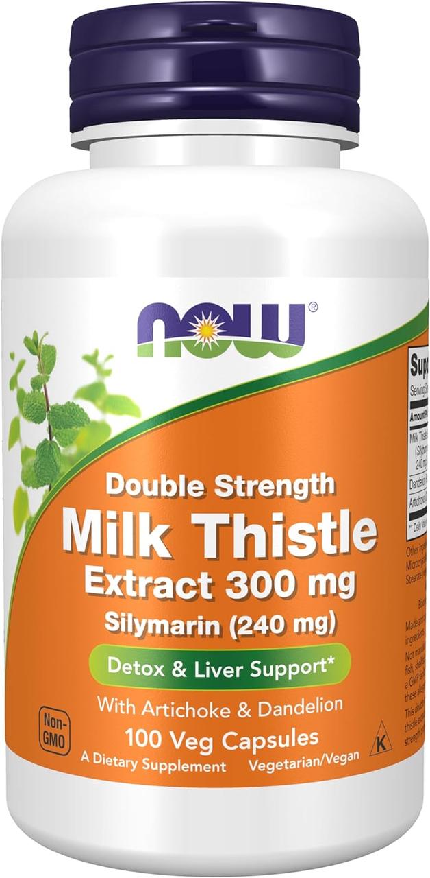 Now Foods Milk Thistle 300mg 100 капсул