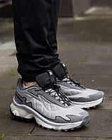 Мужские кроссовки Salomon XT-Slate серые повседневные кроссы для бега спортивная мужская обувь саломон