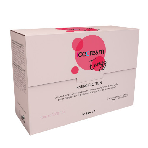 Лосьйон проти випадіння волосся Inebrya Energy Lotion Intensive Effect New, 12 ампул*10мл (1026391)