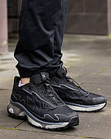Мужские кроссовки Salomon XT-Slate черные повседневные кроссы для бега спортивная мужская обувь саломон