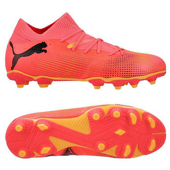 Дитячі бутси Puma Future 7 Match FG/AG Jr 107729-03, Рожевий, Розмір (EU) — 38