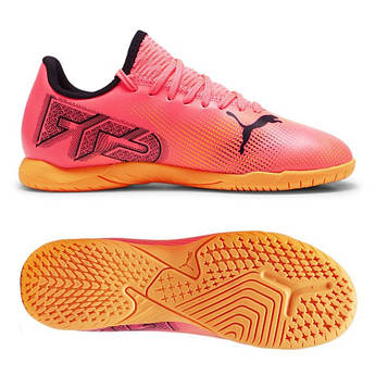Дитячі футзалки Puma Future 7 Play IN Junior 107739-03, Рожевий, Розмір (EU) — 35