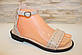 Босоніжки жіночі бежеві Б1584, фото 4