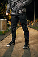 Мужские черные спортивные штаны Nike для зимы и осени: утепленные и комфортные