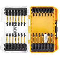 Набор бит DeWALT EXTREME FLEXTORQ, Phillips,Pozidriv, Torx, T10, L= 25,57 мм, 29 шт, кейс (DT70734T)