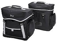 Велосумка с дождевиком 17 L Crivit Pannier Bag Set черная Salex Велосумка з дощовиком 17 L Crivit Pannier Bag